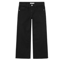 Pantalon Noir Fille Name it Frose Wide