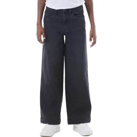 Jean Loose Noir Fille Name it Frose LBDS