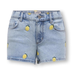 Short Bleu Fille Kids ONLY Klair