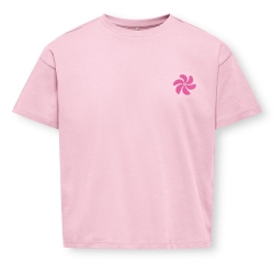 T-shirt Rose Fille Kids Only Sun-veras Flower