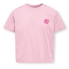 T-shirt Rose Fille Kids Only Sun-veras Flower