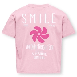 T-shirt Rose Fille Kids Only Sun-veras Flower