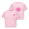 T-shirt Rose Fille Kids Only Sun-veras Flower