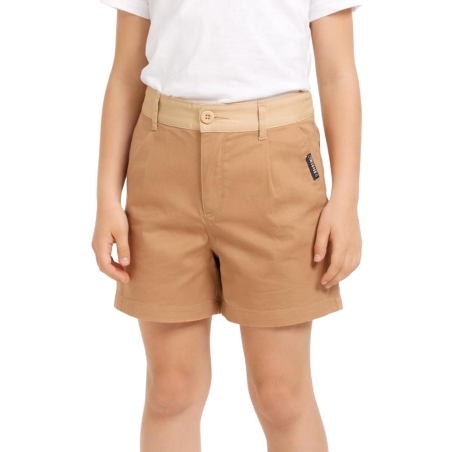 Short Marron Fille Converse Blocked
