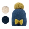 Bonnet Bleu Fille Cabaia Indien