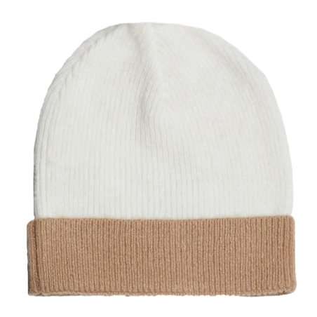 Bonnet Blanc/Marron Fille Tommy Hilfiger Beanie