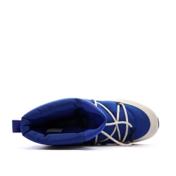 Moon Boot Bleu/Blanc/Noir Garçon Adidas High