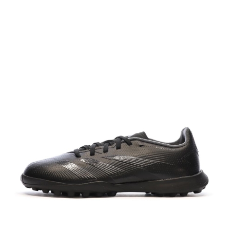 Chaussures de Football Noires Garçon Adidas Predator League