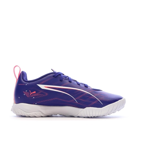 Chaussures de Foot Violettes Junior Puma Ultra 5 Play TT