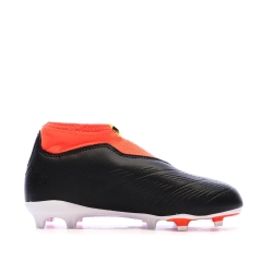 Chaussures de Foot Noires Junior Adidas Predator League Ll FG