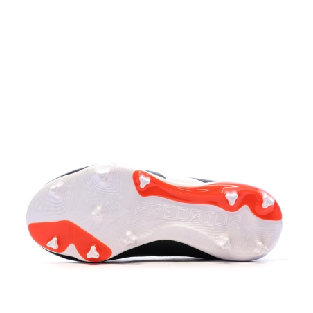 Chaussures de Foot Noires Junior Adidas Predator League Ll FG