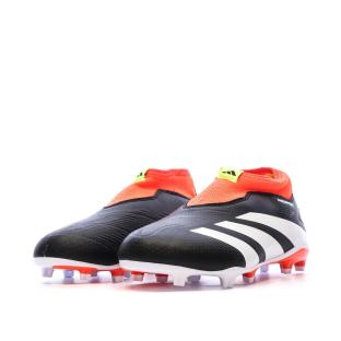 Chaussures de Foot Noires Junior Adidas Predator League Ll FG
