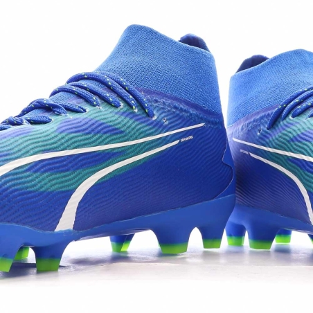 Chaussures football Bleu Roi Garçon Puma Ultra Pro