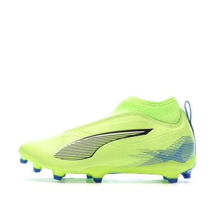 Chaussures de football Jaunes Garçon Puma Ultra 5 FG/AG