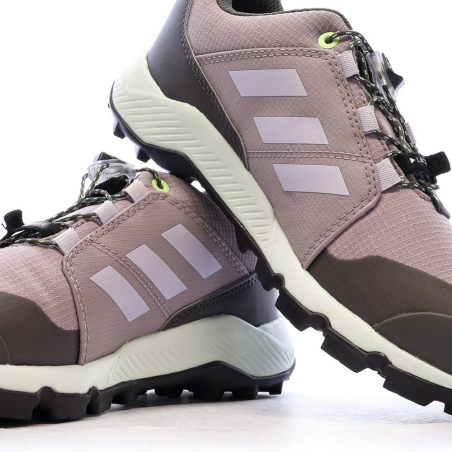 Chaussures de Randonnées Violettes Garçon Adidas Terrex