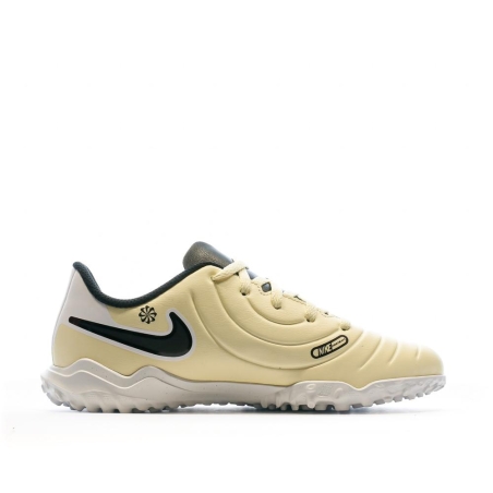Chaussures de Football Blanc/Jaune Garçon Nike Legend 10 Club