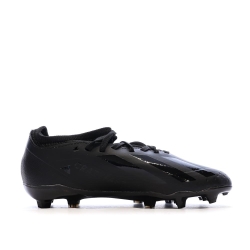 Chaussures de football Noires Garçon Adidas X Crazyfast