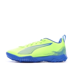 Chaussures de Foot Jaune Fluo Junior Puma Ultra 5 Play TT