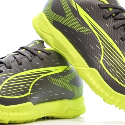 Chaussures de football Gris/Vert Garçon Puma Ultra 5 Play