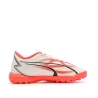 Chaussures de Football Blanc/Rose Garçon Puma Ultra Play