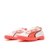Chaussures de Football Blanc/Rose Garçon Puma Ultra Play