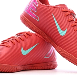 Chaussures de Foot Rouges Junior Nike Jr Vapor 16 Club IC
