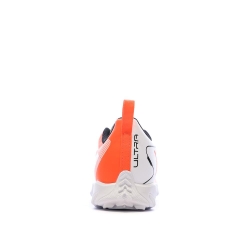 Chaussures de football Blanches/Oranges Garçon Puma Ultra 5 Play