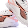 Chaussures de football Blanches/Oranges Garçon Puma Ultra 5 Play