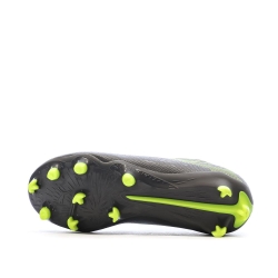 Chaussures de Foot Gris/Jaune Junior Puma Ultra 5 Match FG/AG