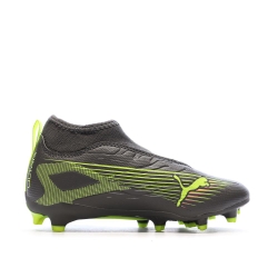 Chaussures de football Grises/Jaunes Garçon Puma Ultra 5