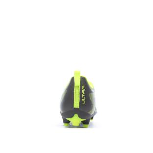 Chaussures de Foot Gris/Jaune Junior Puma Ultra 5 Play FG/AG Jr