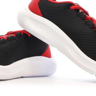 Baskets Garçon Noire/Rouge Garçon Under Armour Charged Pursuit