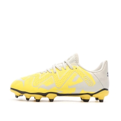 Chaussures de Foot Jaune/Gris Garçon Puma Future Play FG/AG