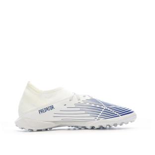 Chaussures football Blanc/Bleu Garçon Adidas Predator Edge.3