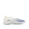 Chaussures football Blanc/Bleu Garçon Adidas Predator Edge.3