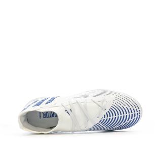 Chaussures football Blanc/Bleu Garçon Adidas Predator Edge.3