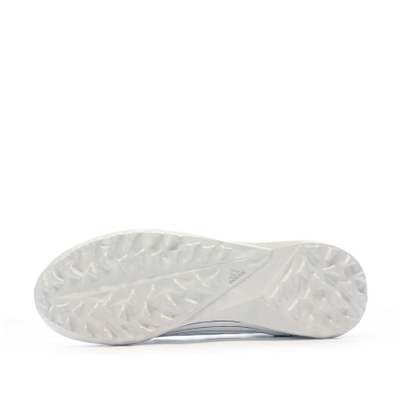 Chaussures football Blanc/Bleu Garçon Adidas Predator Edge.3