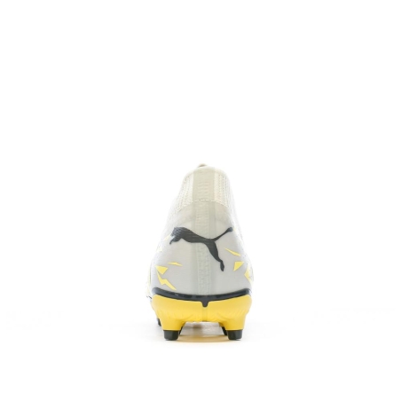 Chaussures de foot Gris/Jaune Enfant Puma Future Match FG