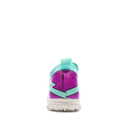 Chaussures de Football Turquoise Junior Nike Jr Zoom Vapor 15 Academy TF