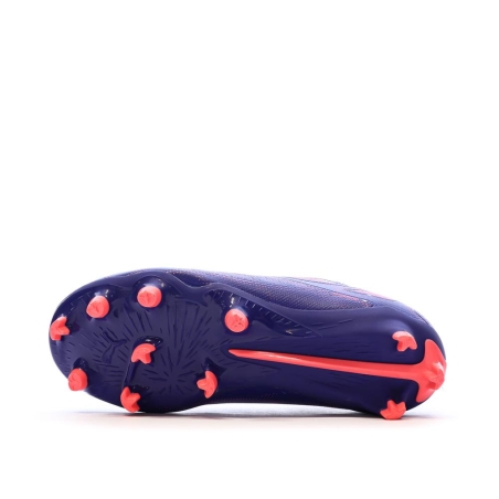 Chaussures de Foot Violet Junior Puma Ultra 5 Match FG/AG