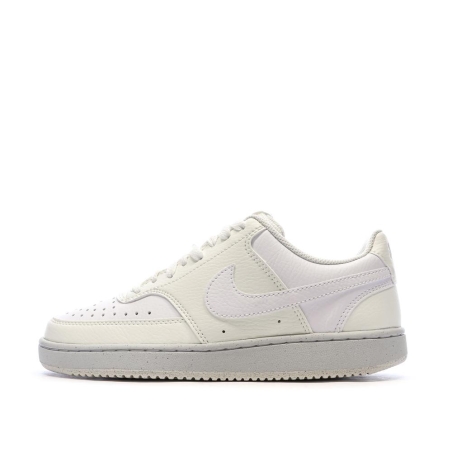 Baskets Jaune Clair Enfant Nike Court Vision Lo