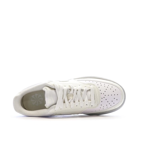 Baskets Jaune Clair Enfant Nike Court Vision Lo