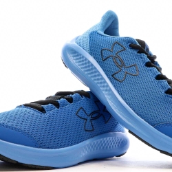 Baskets Bleu Garçon Under Armour Charged Pursuit
