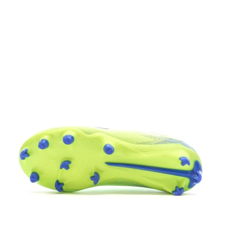 Chaussures de Foot Jaune Fluo Junior Puma Ultra 5 Match FG/AG