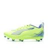 Chaussures de football Jaune Fluo Garçon Puma Ultra 5 Play FG/AG