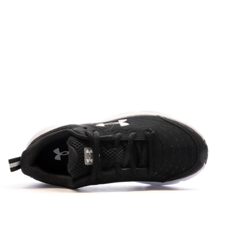 Chaussures de running Noire/Blanche Garçon Under Armour Bgs Assert