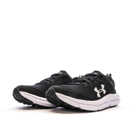 Chaussures de running Noire/Blanche Garçon Under Armour Bgs Assert