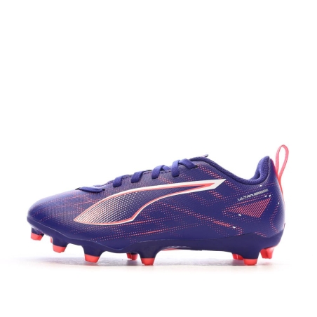 Chaussures de football Violette Garçon Puma Ultra 5 Play FG/AG