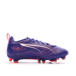Chaussures de football Violette Garçon Puma Ultra 5 Play FG/AG
