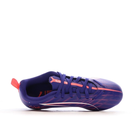 Chaussures de football Violette Garçon Puma Ultra 5 Play FG/AG